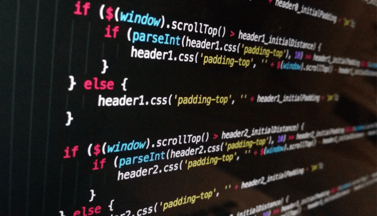 Bild von Quellcode